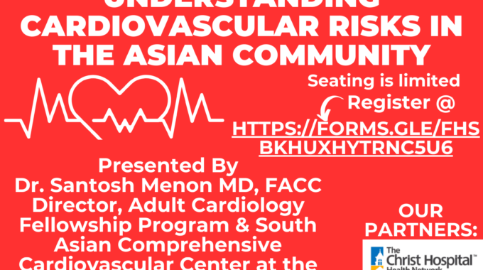Asian Community Alliance & Symmes Township Library Will Present A Session  “  Heart To Heart
